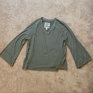 Peace love world pull over lightweight sweatshirt